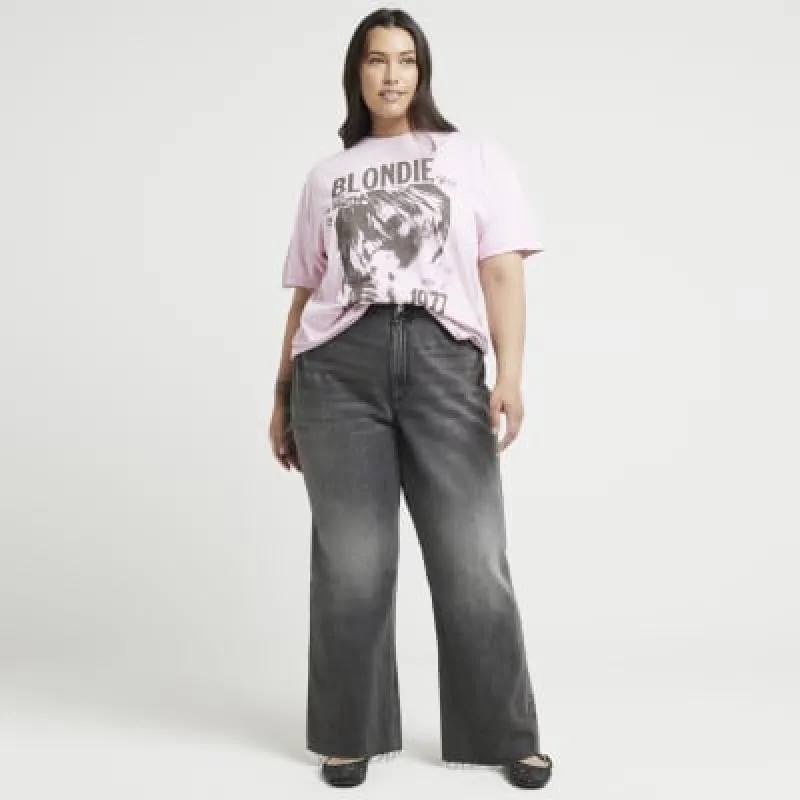 Plus graphic blondie print t-shirt sold by River Island