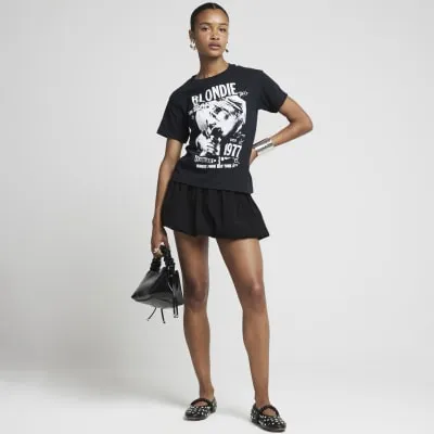Black Blondie graphic t-shirt sold by River Island