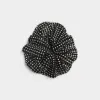 Black Crystal Stone Scrunchie sold by River Island