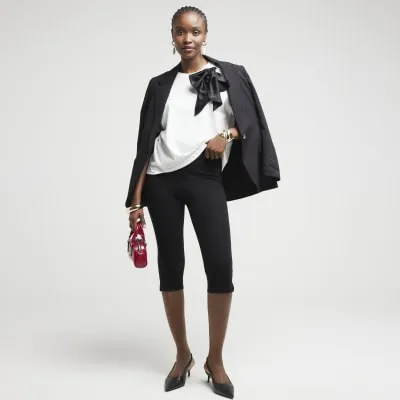 White Bow T-Shirt sold by River Island