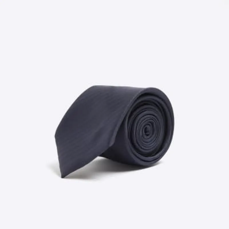 Navy Herringbone Tie sold by River Island