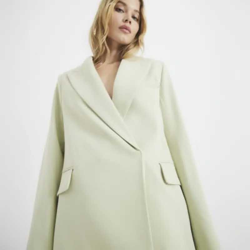 Green Oversized Blazer sold by River Island