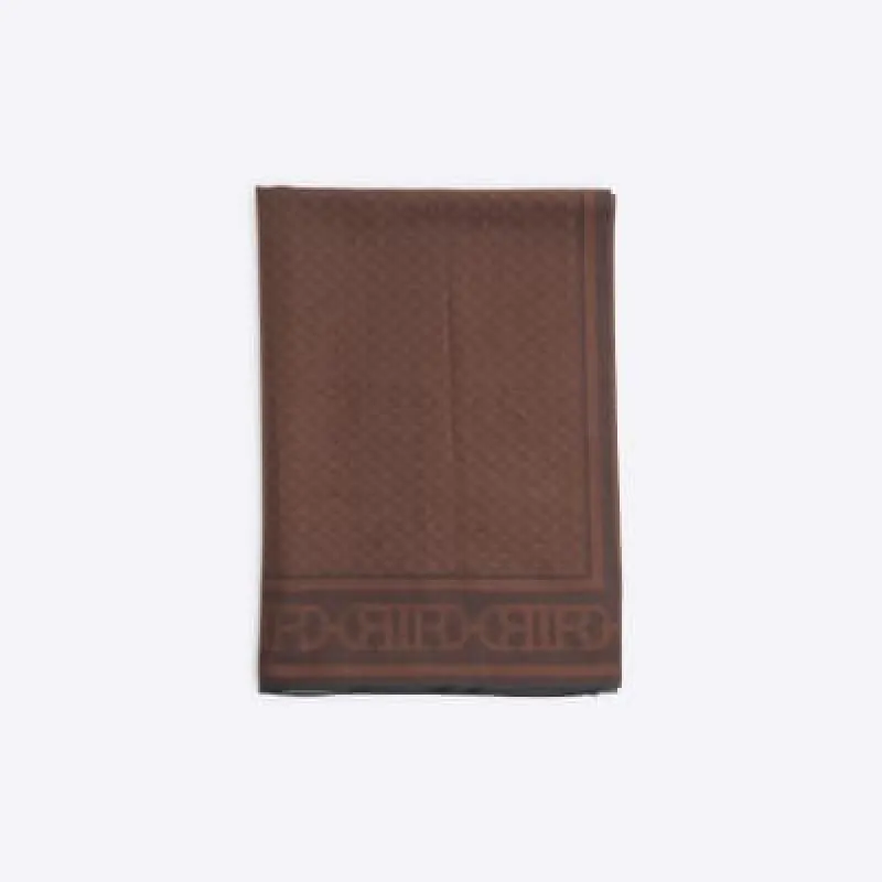 Brown Monogram Scarf sold by River Island