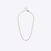 Gold colour cable chain necklace sold by River Island