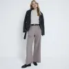 Beige Belted Wide Leg Trousers sold by River Island