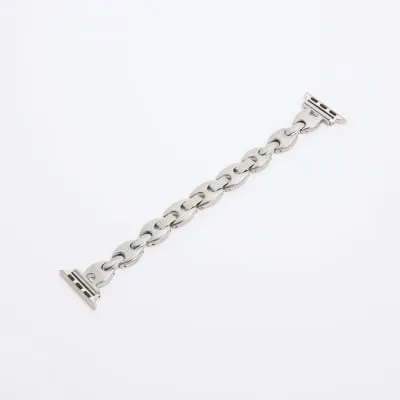 Silver Metal Chain Watch Strap sold by River Island