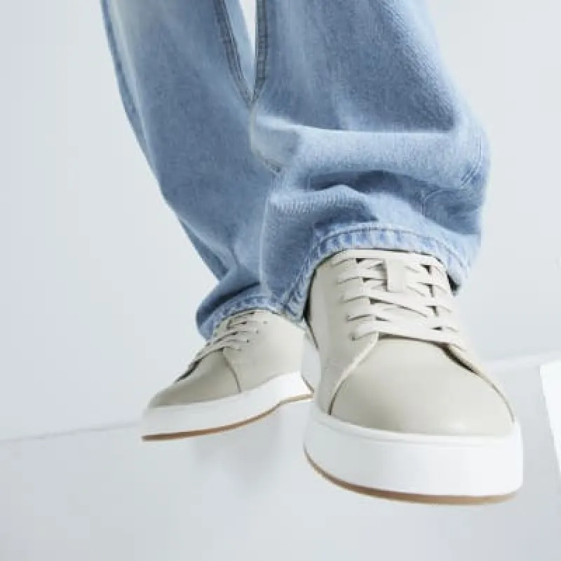 Stone Cupsole Trainers sold by River Island