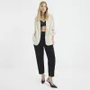 Beige Diamante Blazer sold by River Island