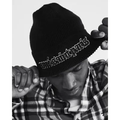Black Gothic Beanie sold by River Island