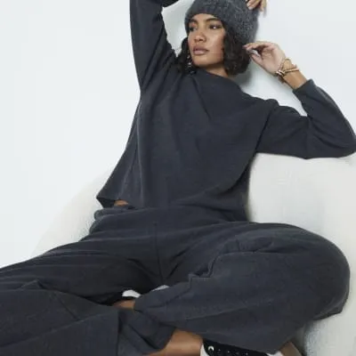 Grey Long Sleeve Sweatshirt sold by River Island