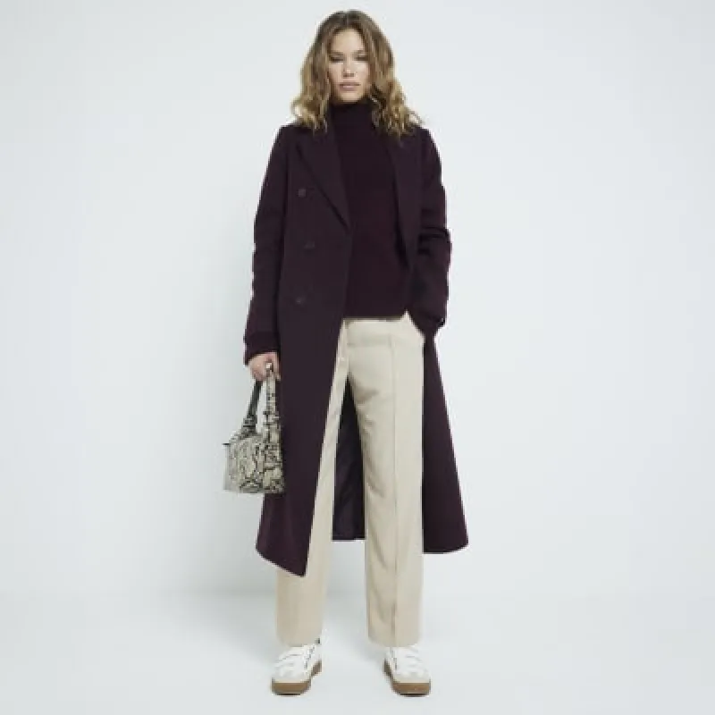 Beige Tailored Joggers sold by River Island