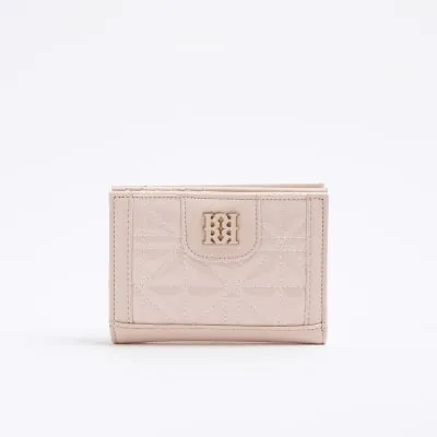 Pink Patent Quilted Purse sold by River Island