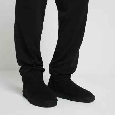 Black Slipper Boots sold by River Island