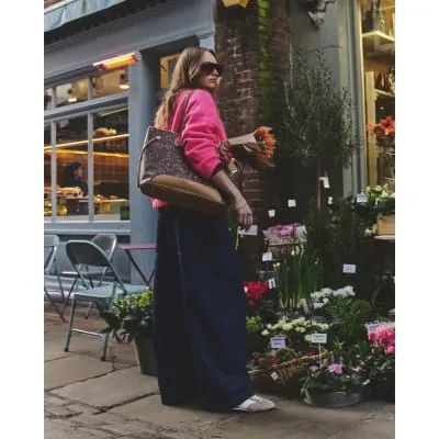 Indigo Oversized Balloon Jeans sold by River Island