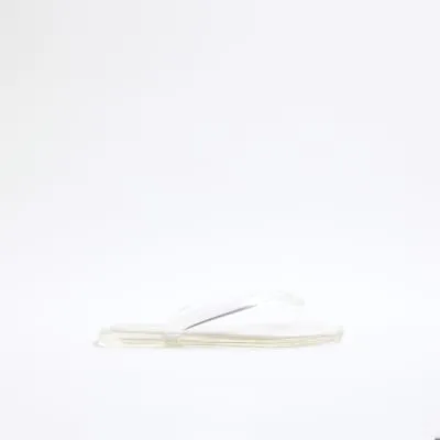 Clear Flip Flop Jelly Sandal sold by River Island