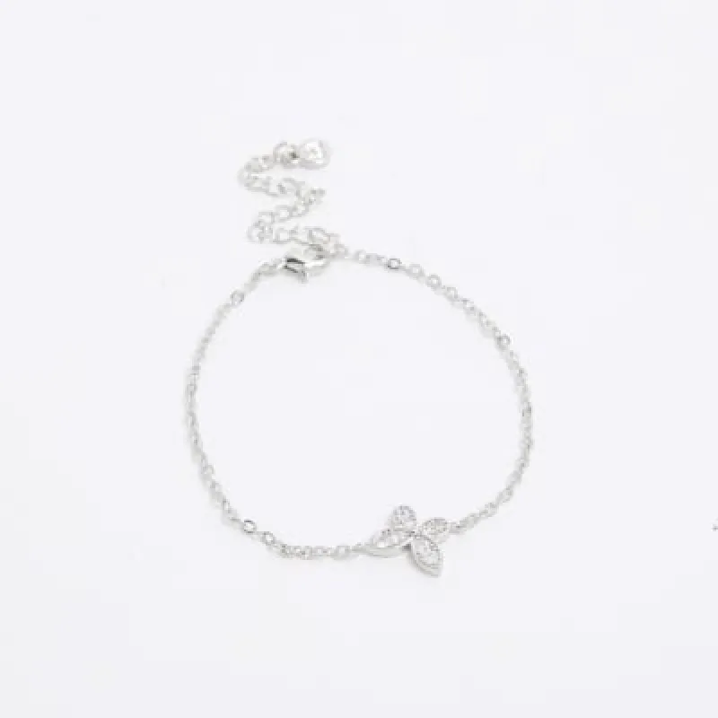 Silver Butterfly Bracelet sold by River Island