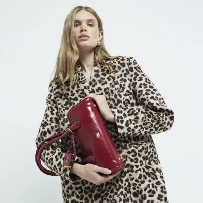Red Shoulder Bag sold by River Island