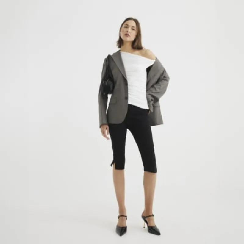 White Sleeveless Twist 2 in 1 Cami Top sold by River Island