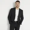 Black slim fit smart blazer sold by River Island