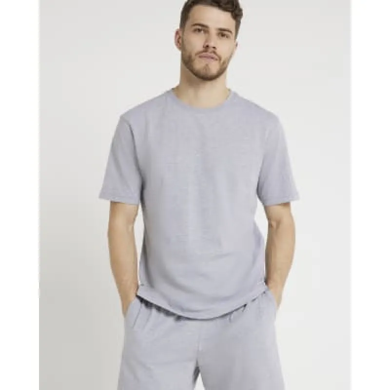 Grey t-shirt and shorts pyjama set sold by River Island