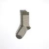 3PK khaki stripe bamboo ankle socks sold by River Island