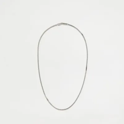 Silver Colour Chain Necklace sold by River Island