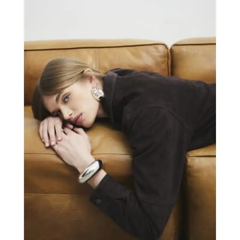 Brown Suede Overshirt sold by River Island