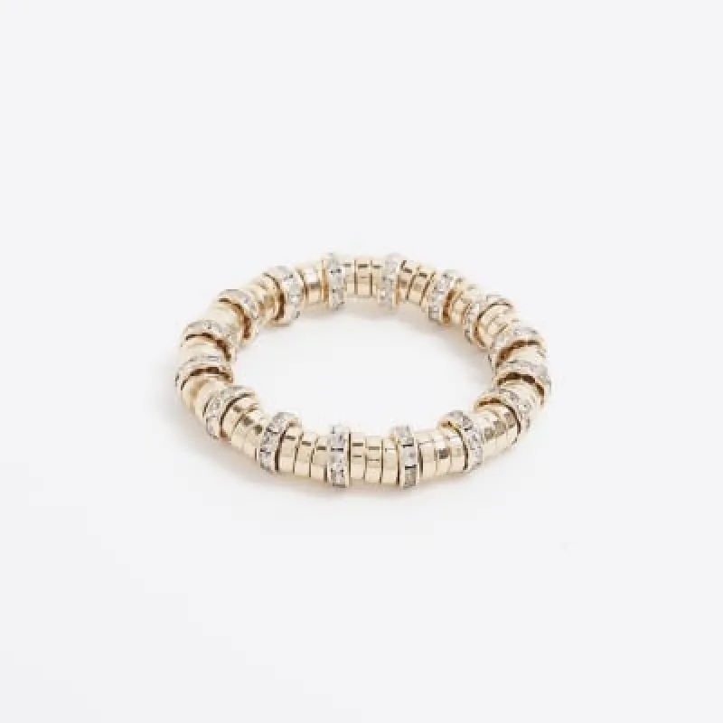 Gold embellished beaded bracelet sold by River Island