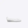 Silver metallic jelly ballet pumps sold by River Island