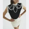 Premium White Pearl Body Chain sold by River Island