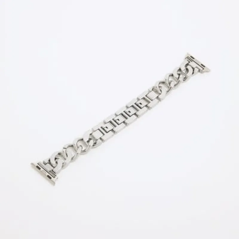 Silver Crystal Watch Strap sold by River Island