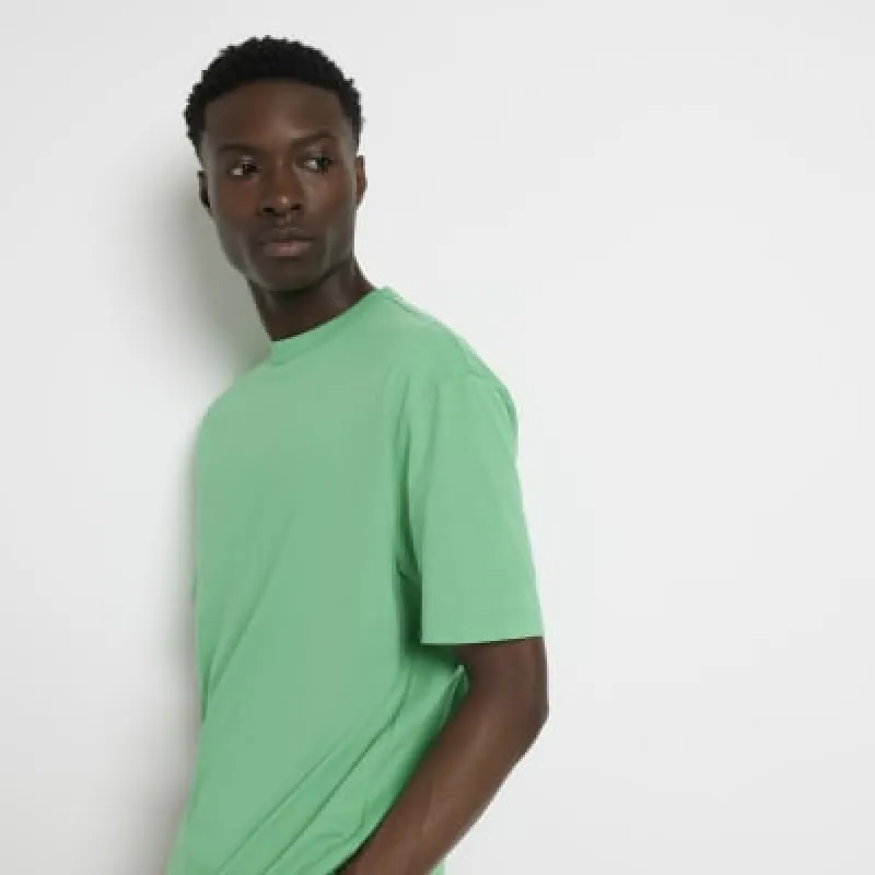 Green Regular fit t-shirt sold by River Island
