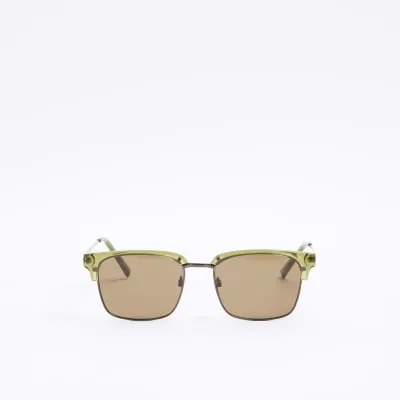 Green Clubmaster Sunglasses sold by River Island
