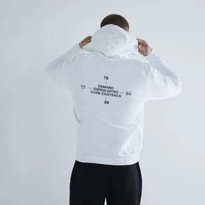 Beige Regular Fit Graphic Hoodie sold by River Island