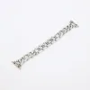 Silver Crystal Digital Watch Strap sold by River Island