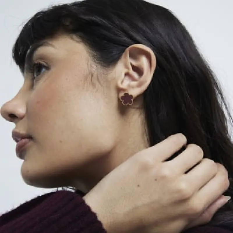 Red Flower Stud Earrings sold by River Island