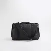 Black Nylon Holdall Cross Body Bag sold by River Island