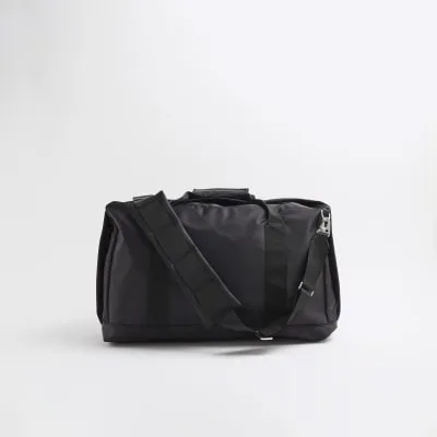 Black Nylon Holdall Cross Body Bag sold by River Island