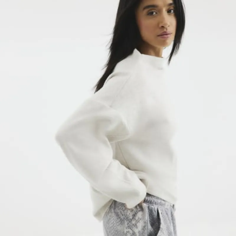 Petite Beige Long Sleeve Cosy Top sold by River Island