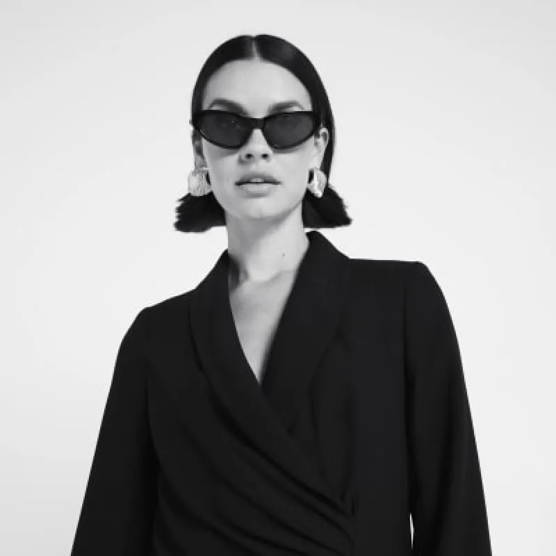 Black Ruched Blazer Mini Dress sold by River Island