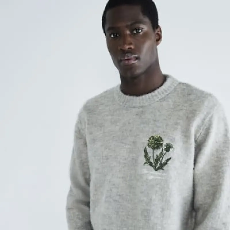 Stone Embroidery Floral Jumper sold by River Island