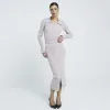 Beige knit button detail midi skirt sold by River Island