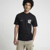 Black Regular Japanese Crane Print T-shirt sold by River Island