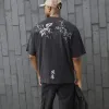 Black Regular Fit Crane Graphic T-Shirt sold by River Island