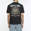 Black regular fit Japanese graphic t-shirt sold by River Island