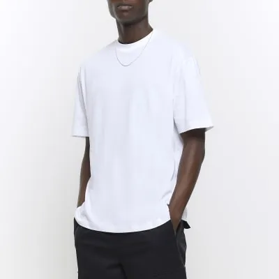 White Oversized T-Shirt sold by River Island