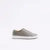 Grey Lace Up Trainers sold by River Island