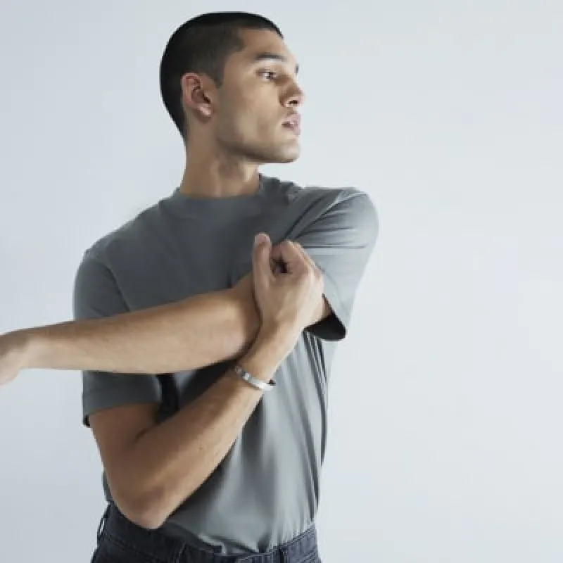 Grey Regular Fit Pocket T-Shirt sold by River Island