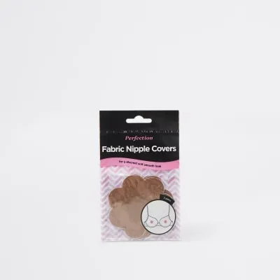 Brown nipple covers sold by River Island