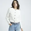 Cream boucle crop trophy jacket sold by River Island